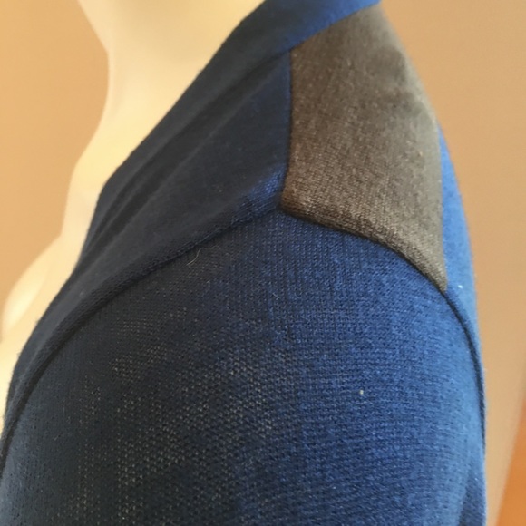 Navy open cardigan - Picture 10 of 13